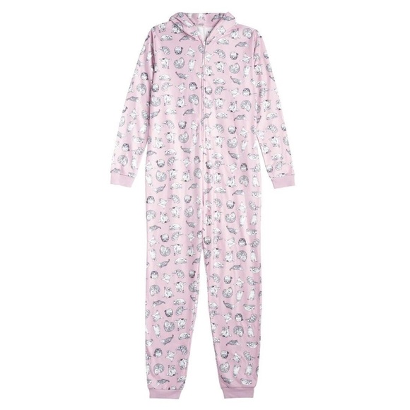 Taylor Swift Other - NWT Taylor Swift Cat Pattern Onesie Pajamas, Pink